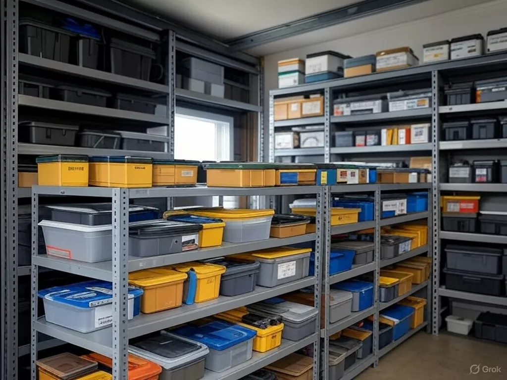 Organiseer met Duurzame Bergingsrakke