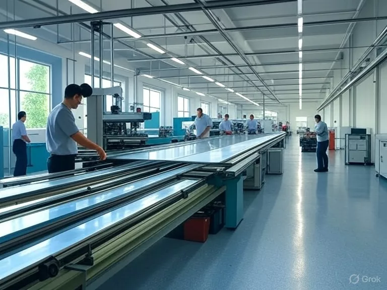 Produksie Stede van Akrilplate in Roemenië