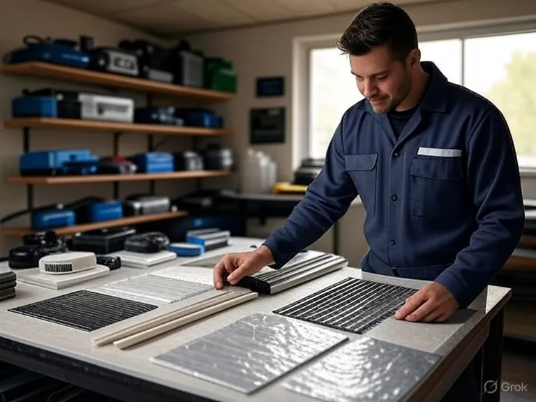 Die Proses van Lugventilator Voering Installasie